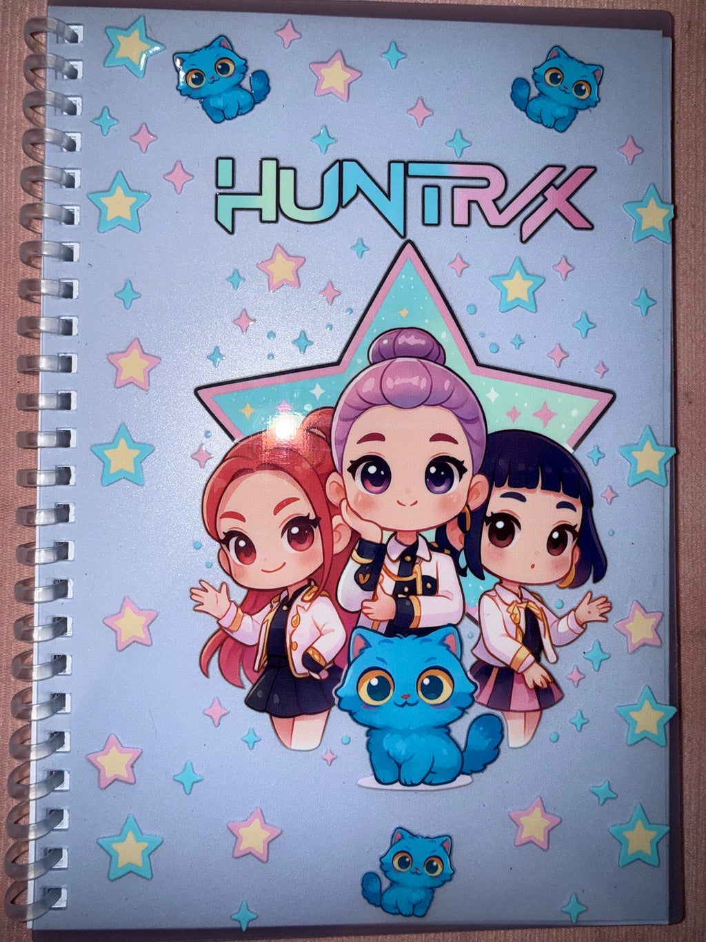 A5 200 page Notebook - Baby Huntrix