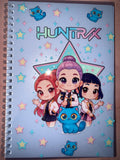 A5 200 page Notebook - Baby Huntrix