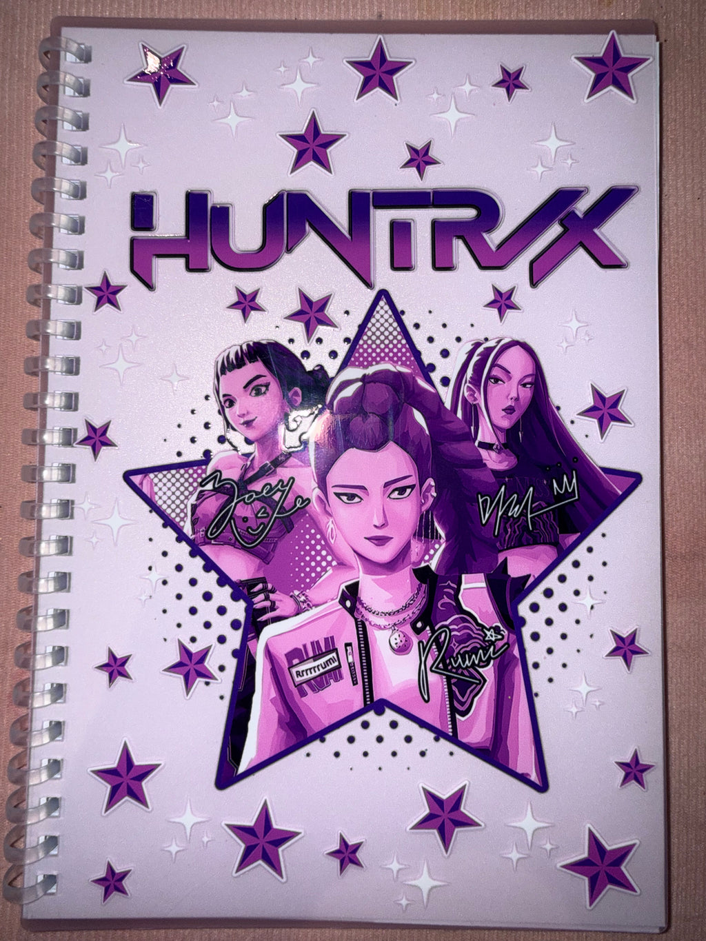 A5 200 page Notebook - Huntrix