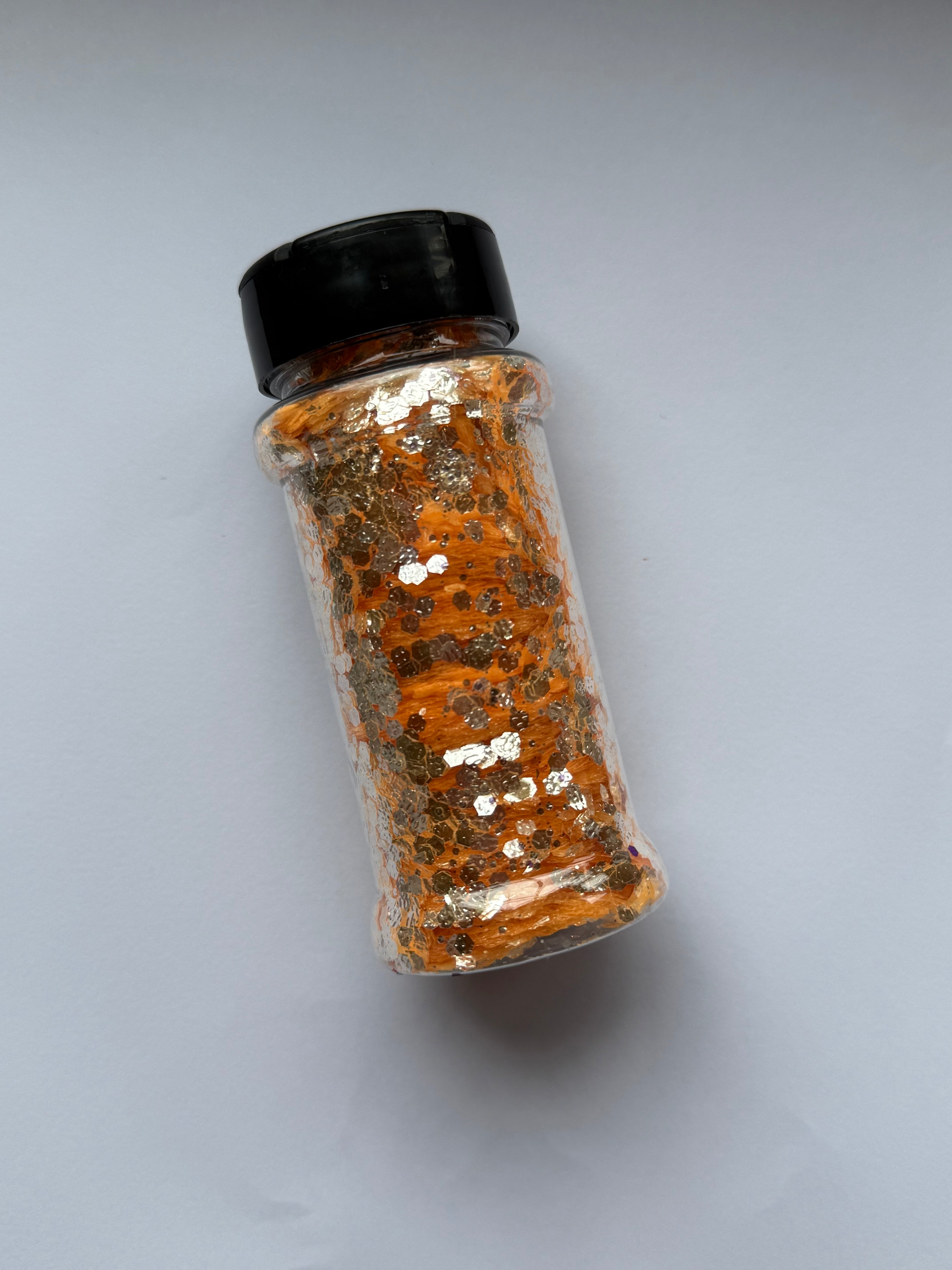 Tangerine/Silver 60g chunky