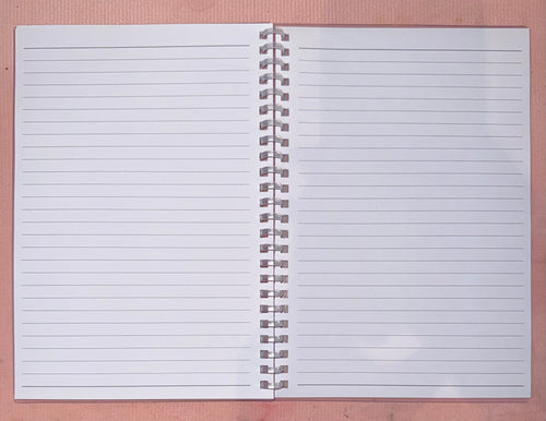 A5 200 page Notebook - Anxiety says no