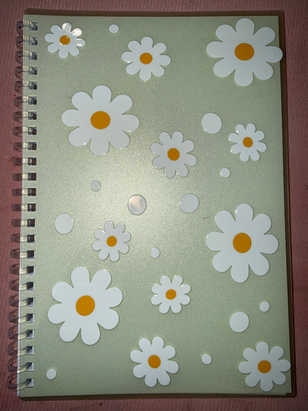 A5 200 page Notebook - Daisy