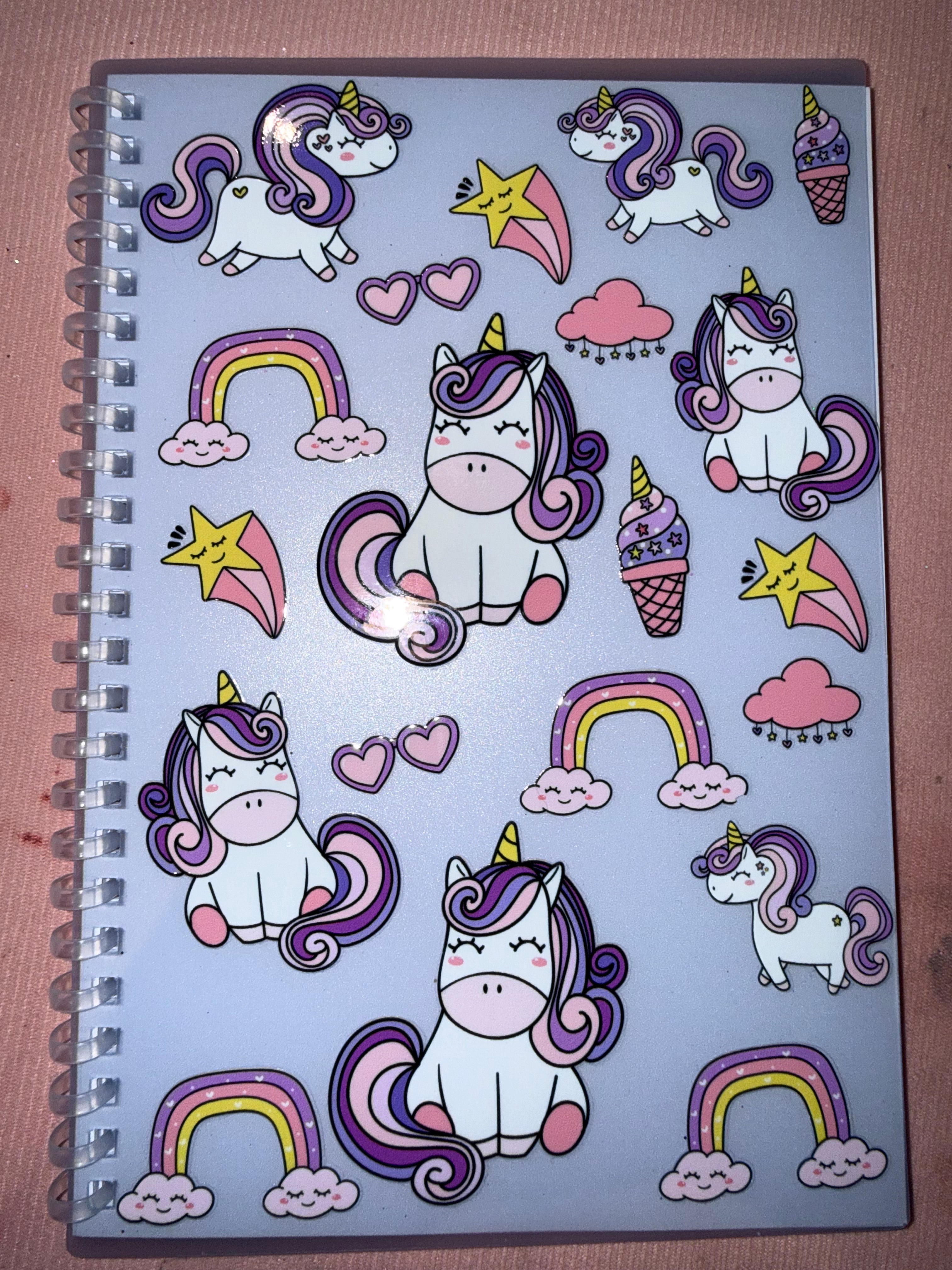 A5 200 page Notebook - Ponies