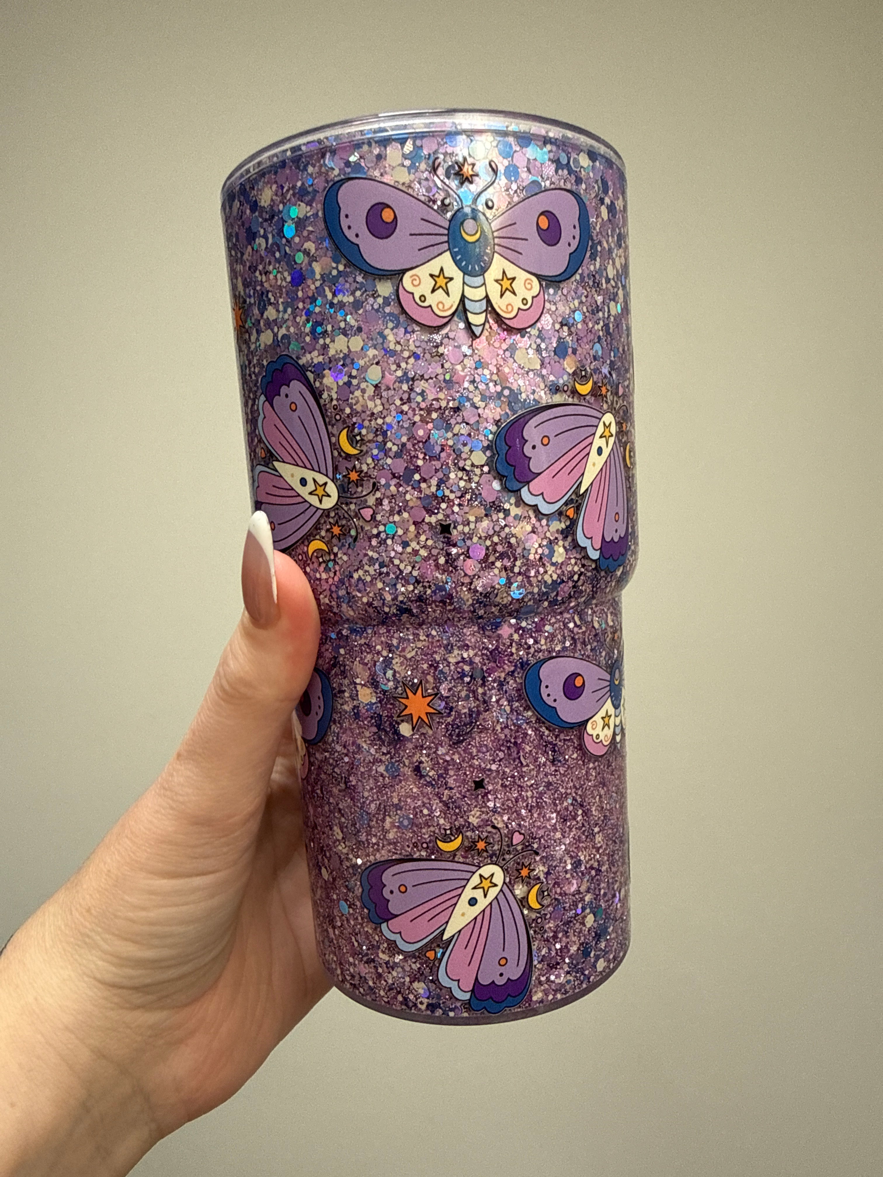 Butterfly travel mug