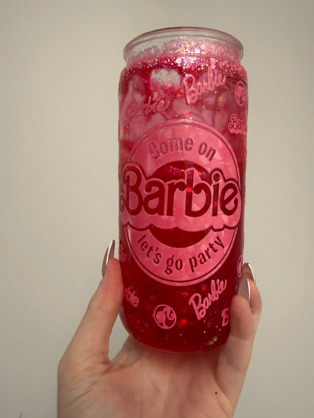 16oz acrylic - barbie girl