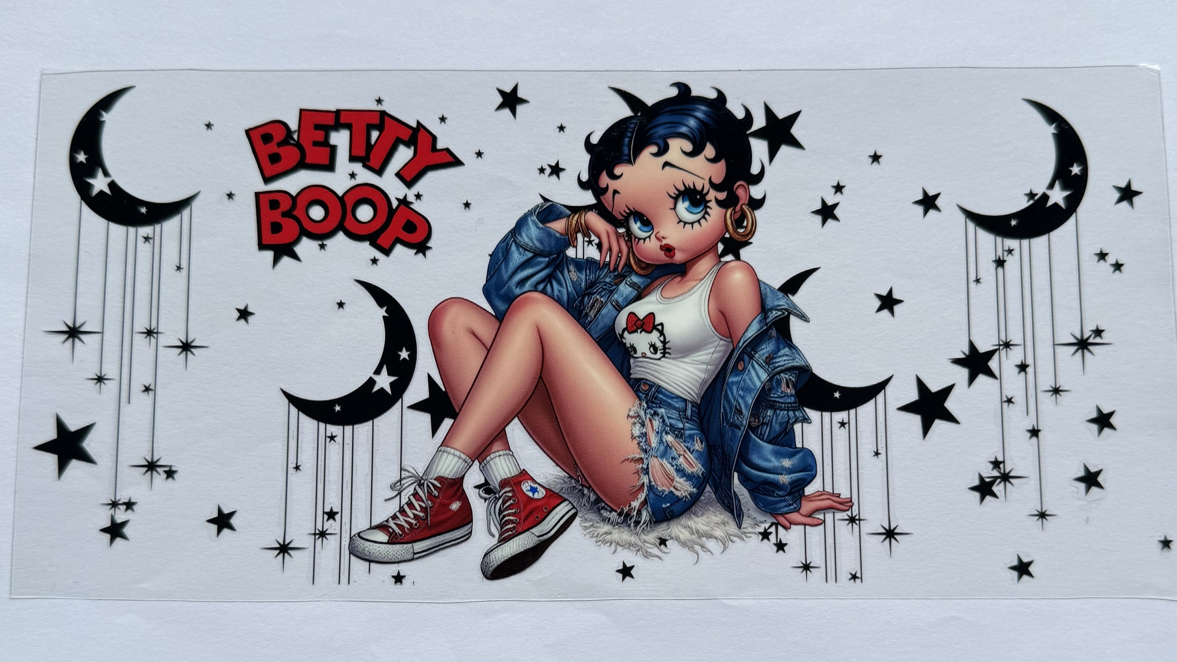 Betty Boop Moon and stars