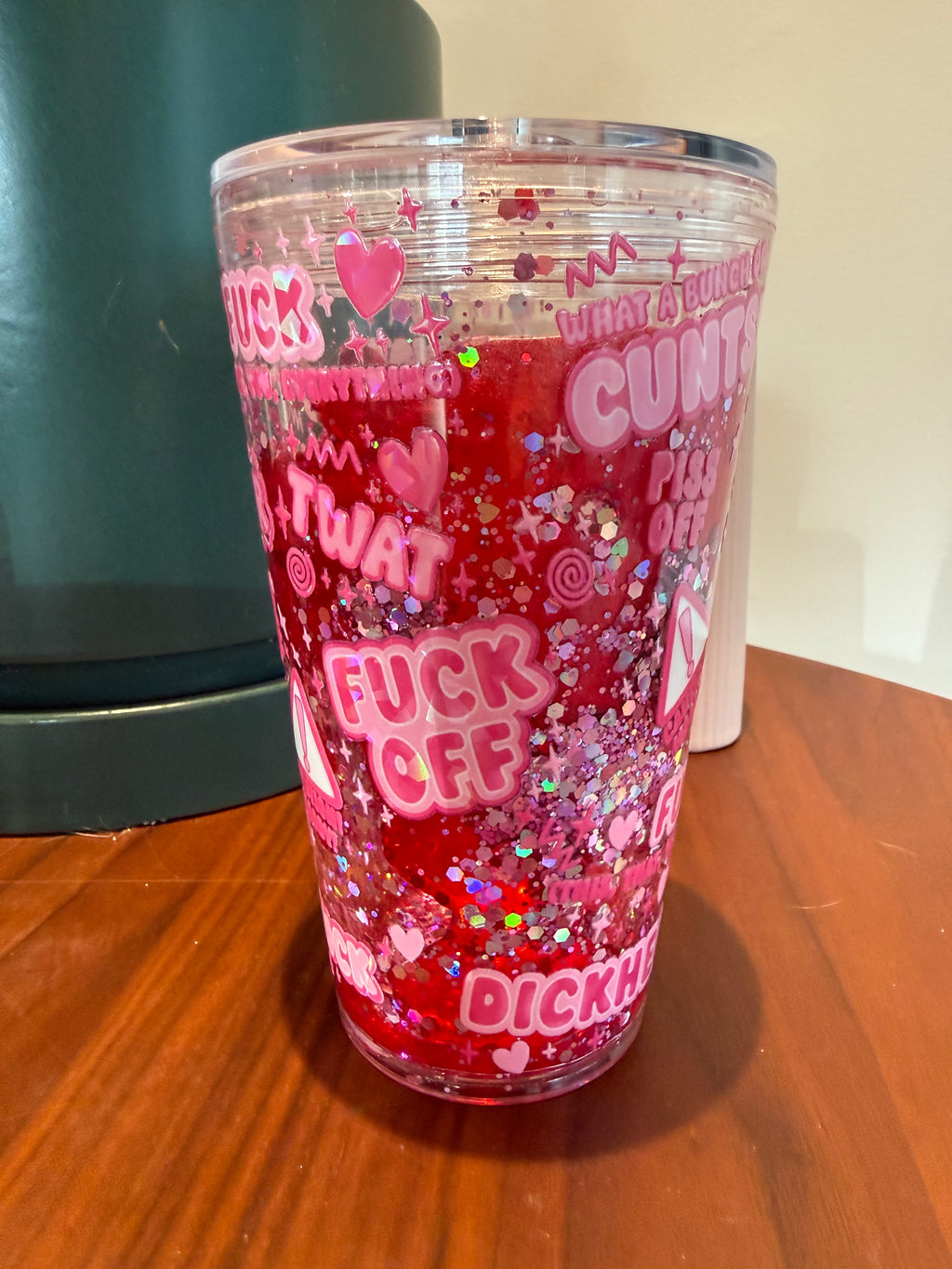Daily Vocab Swears 16oz ACRYLIC