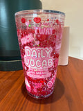 Daily Vocab Swears 16oz ACRYLIC