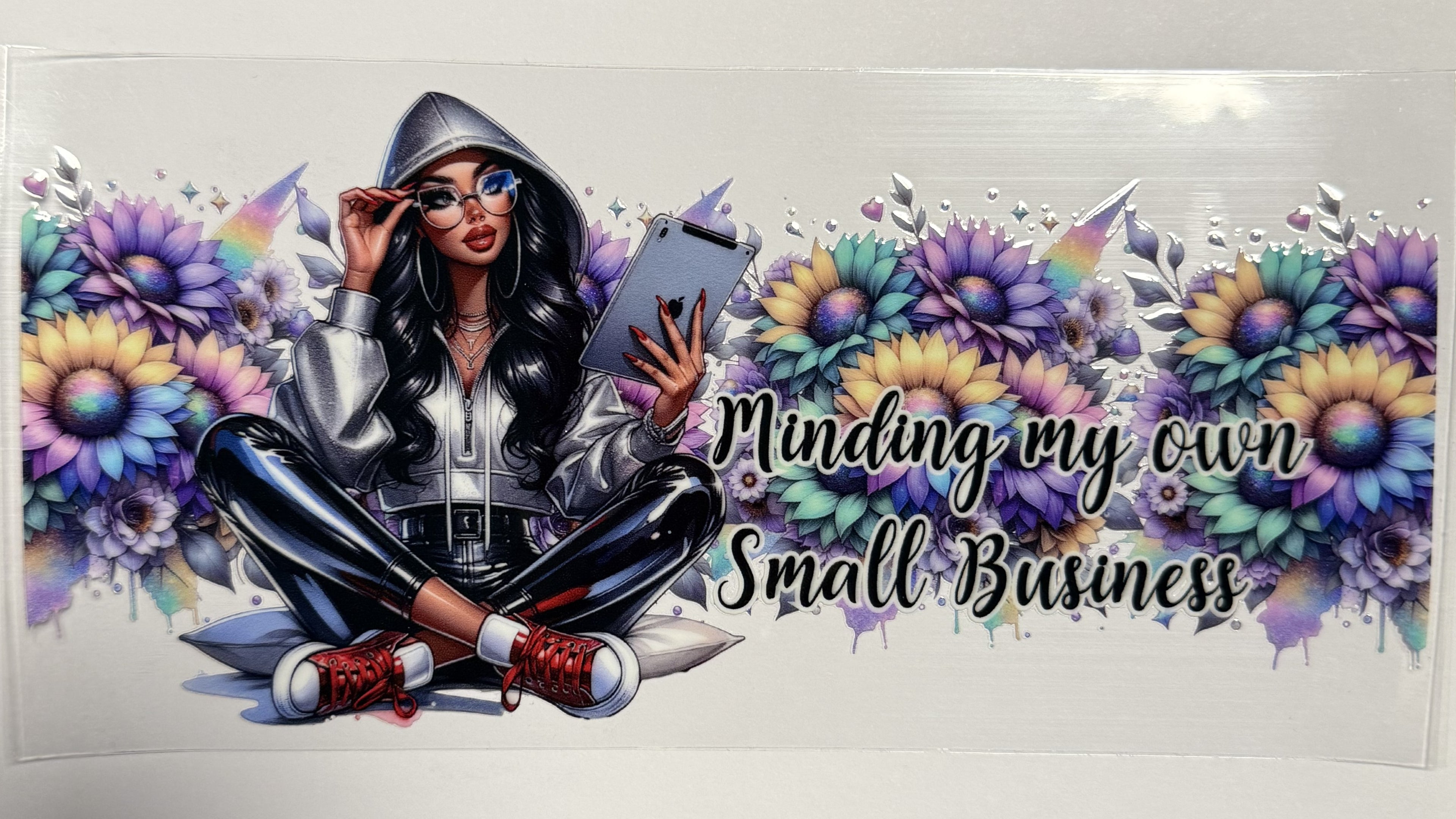 Tattoo girl minding my own small business