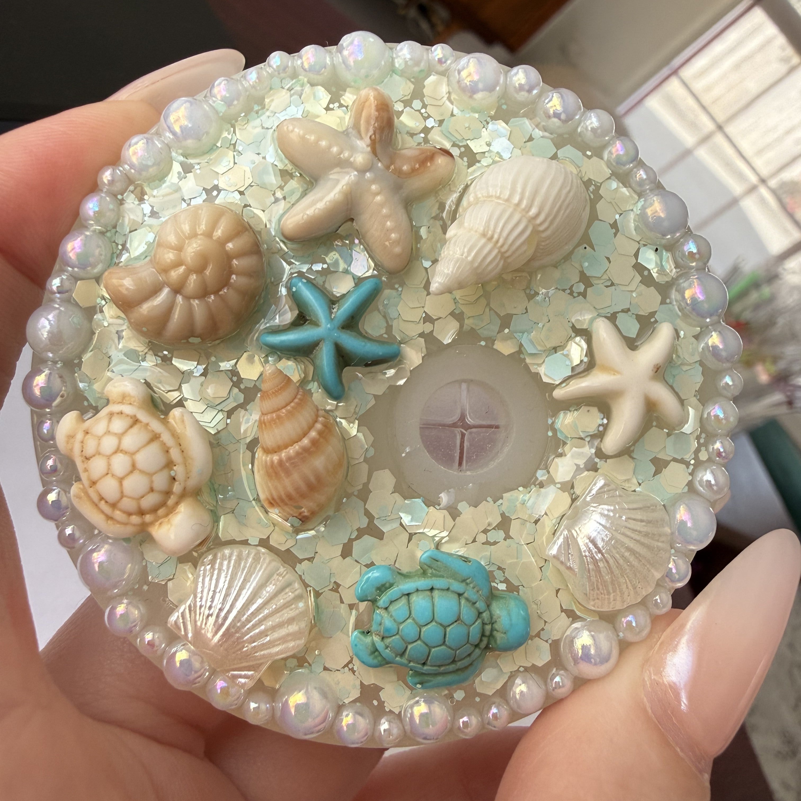 Beachy lid 16oz