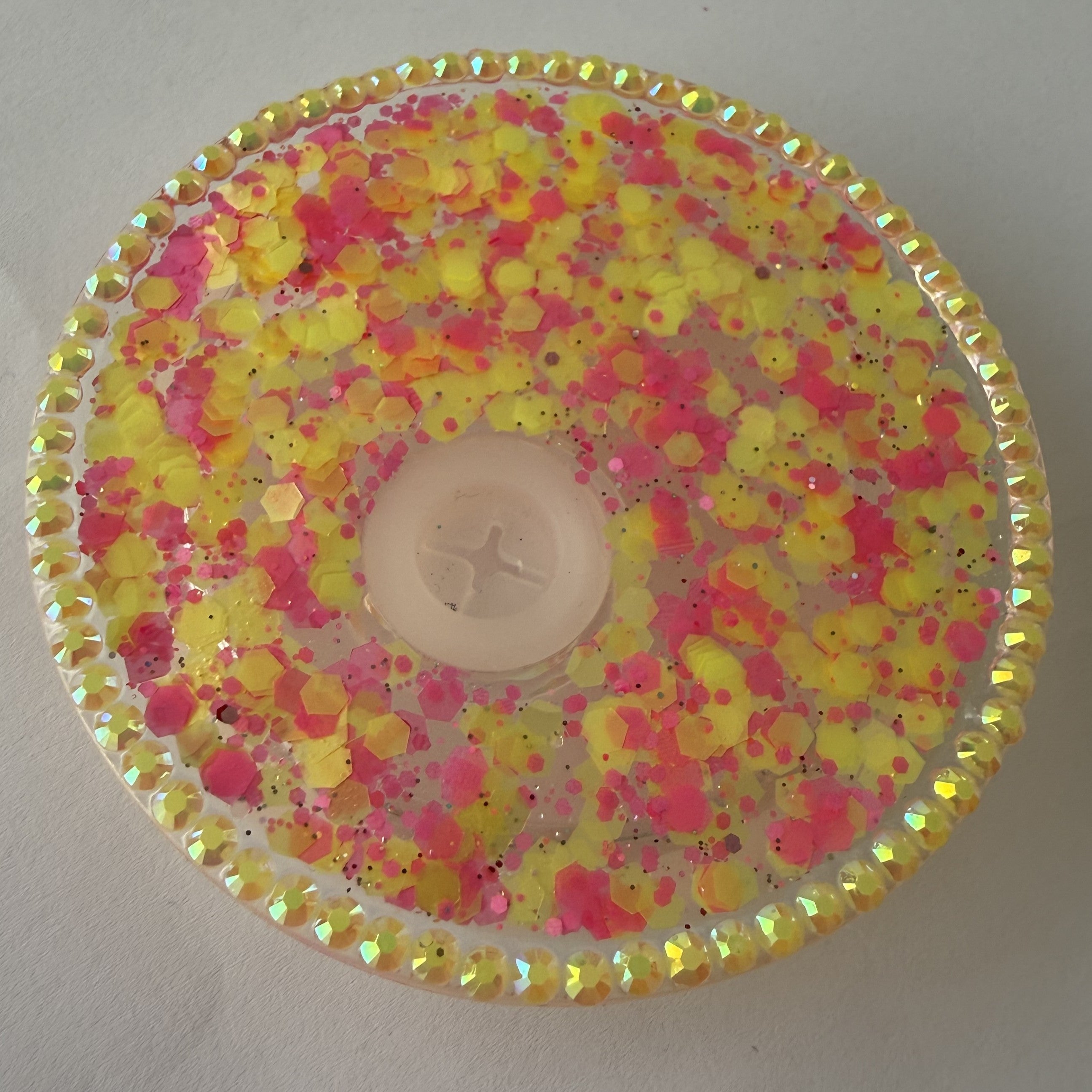 16oz pink and yellow