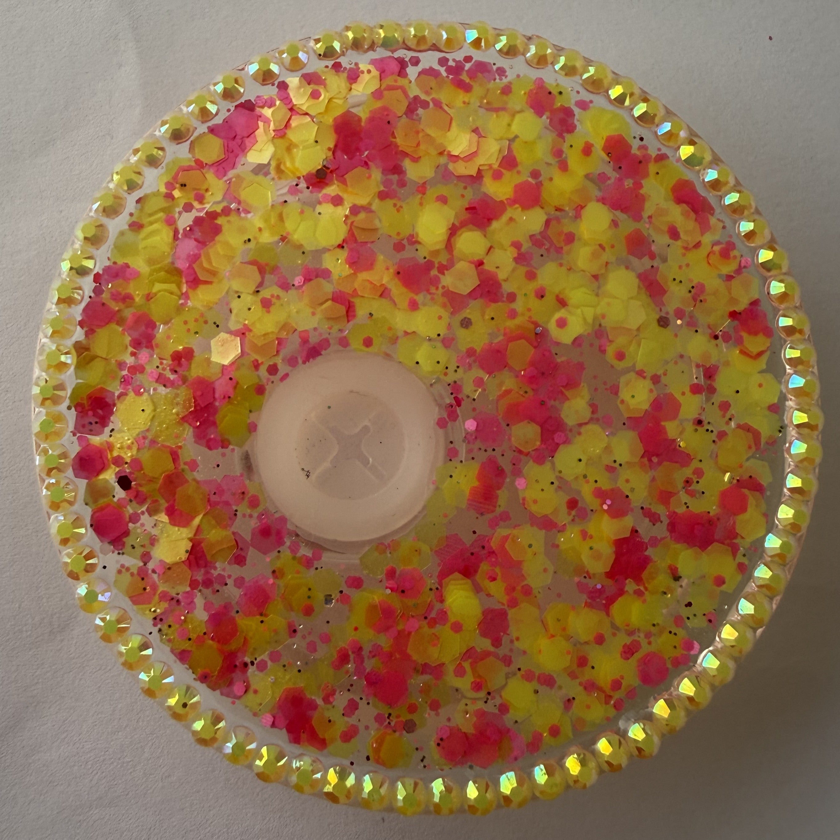 16oz pink and yellow
