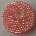 Rhinestone 16oz lid - baby pink
