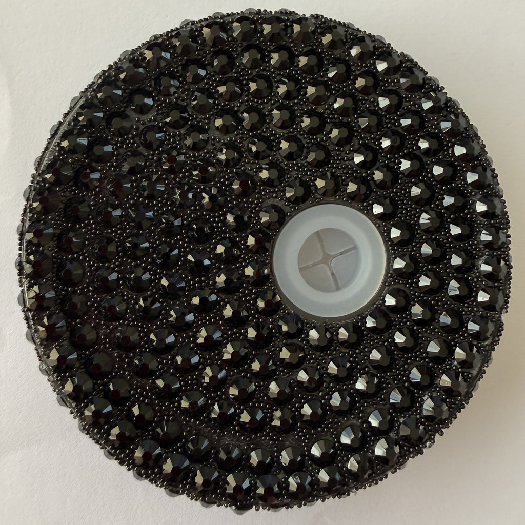 Rhinestone 16oz lid - Black