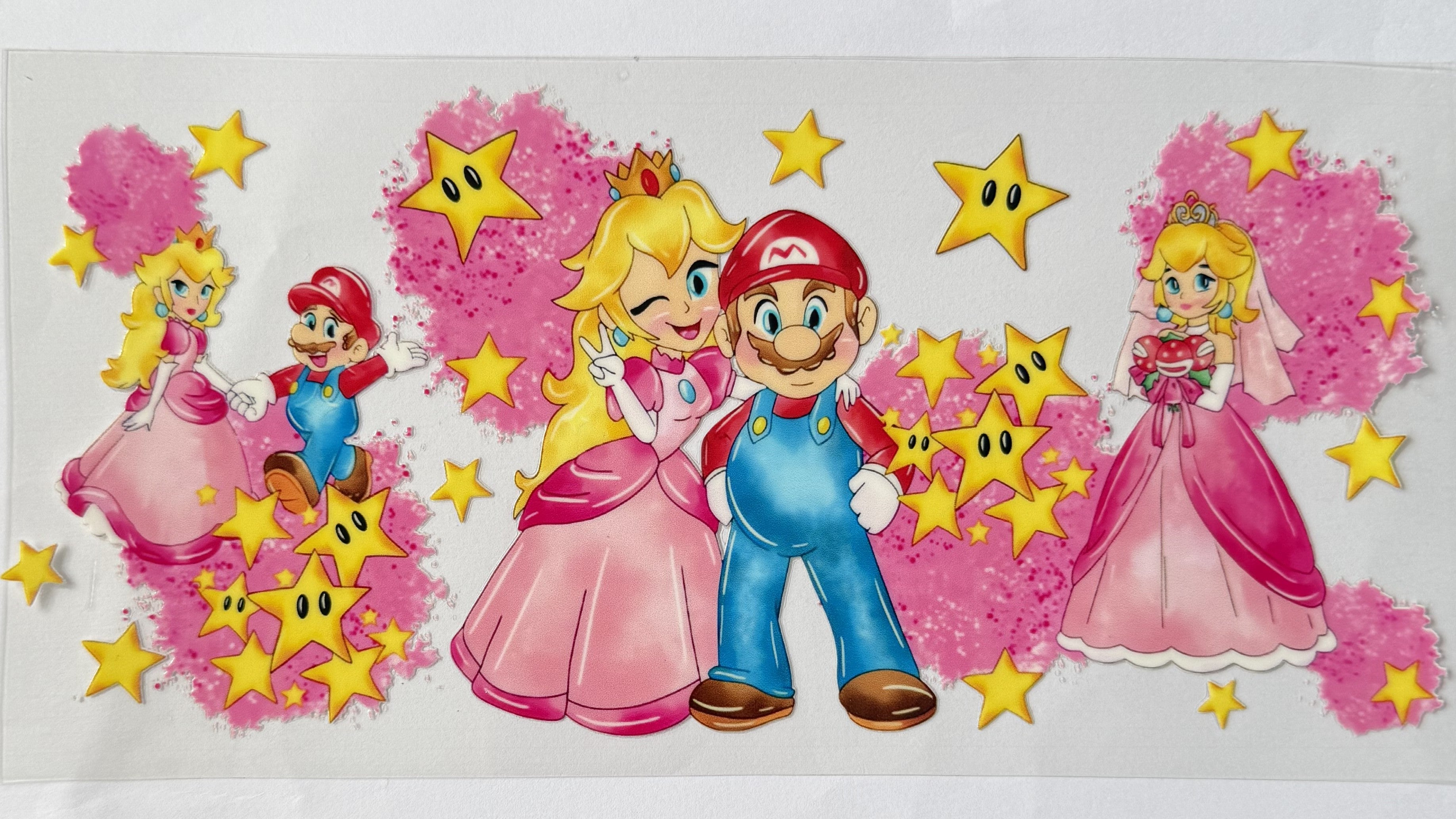 Peach and Mario