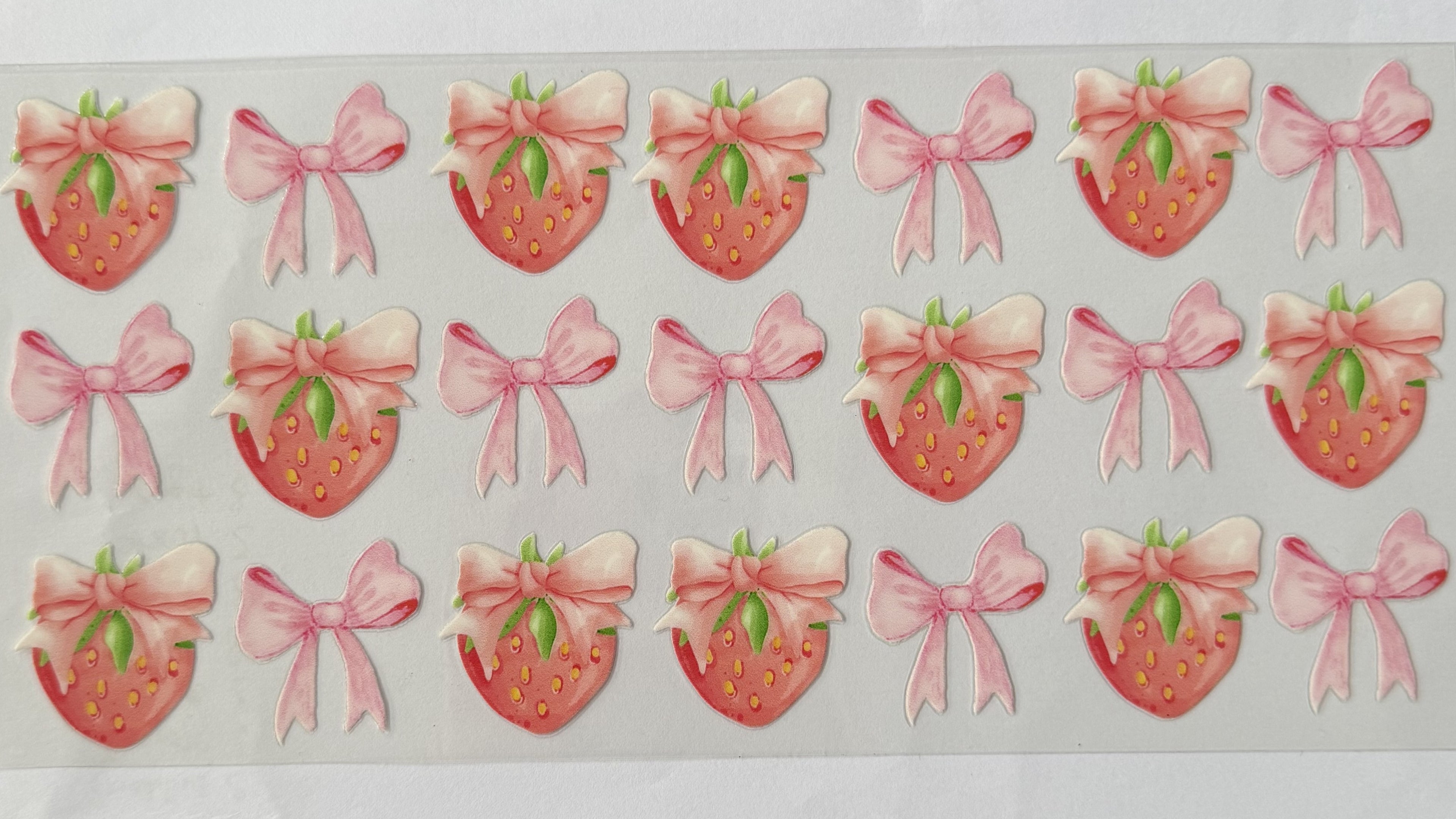 Strawberries and Bows