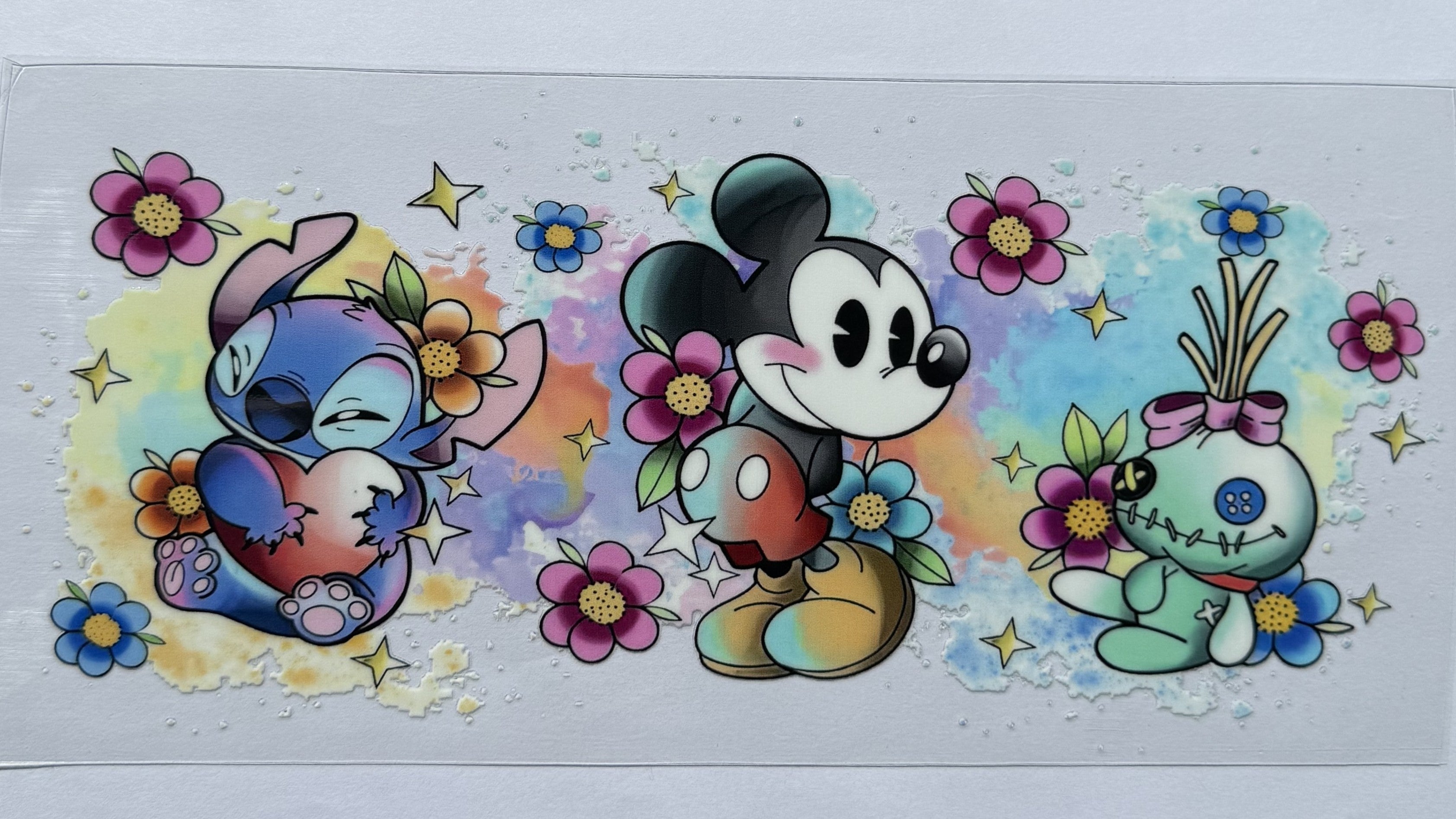 Mickey and Stitch