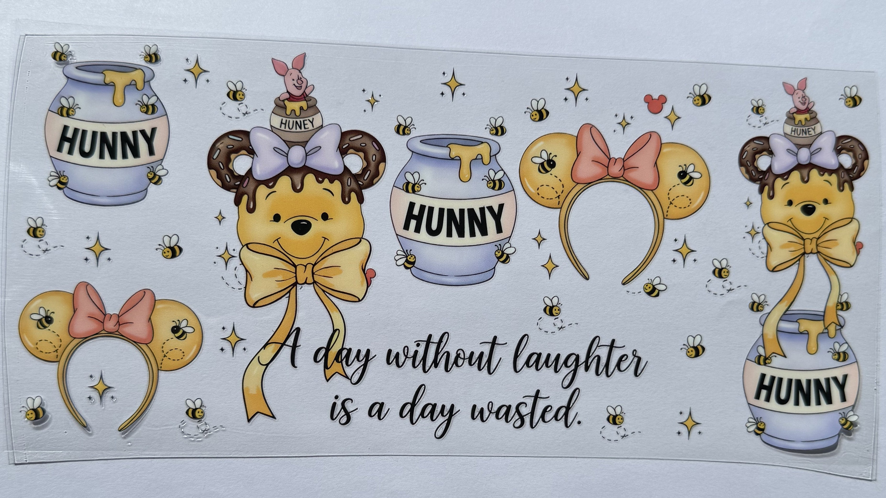 Pooh - a day without laughter is a day wasted