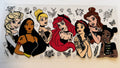 Disney Princesses - Baddie edition