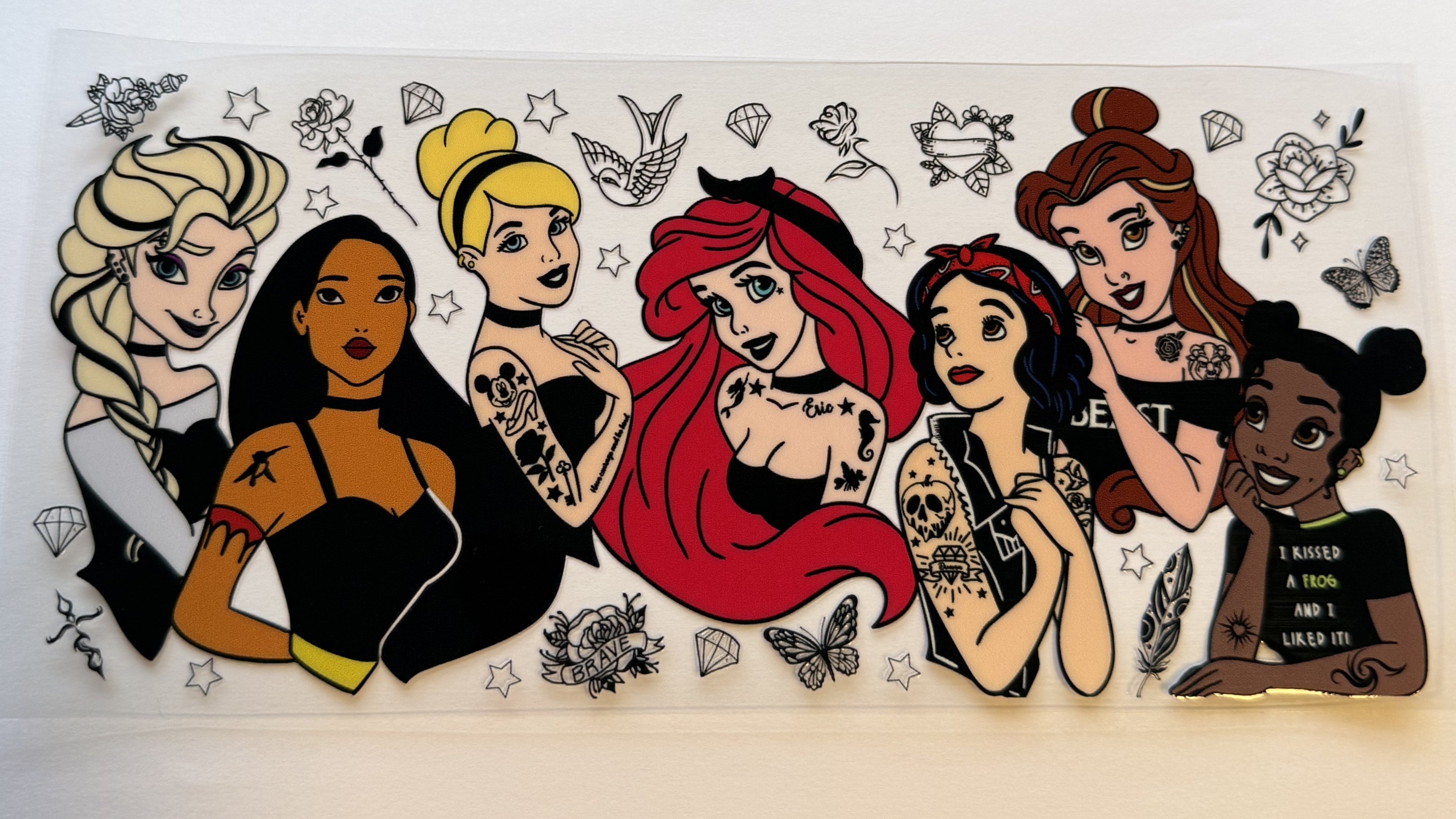 Disney Princesses - Baddie edition