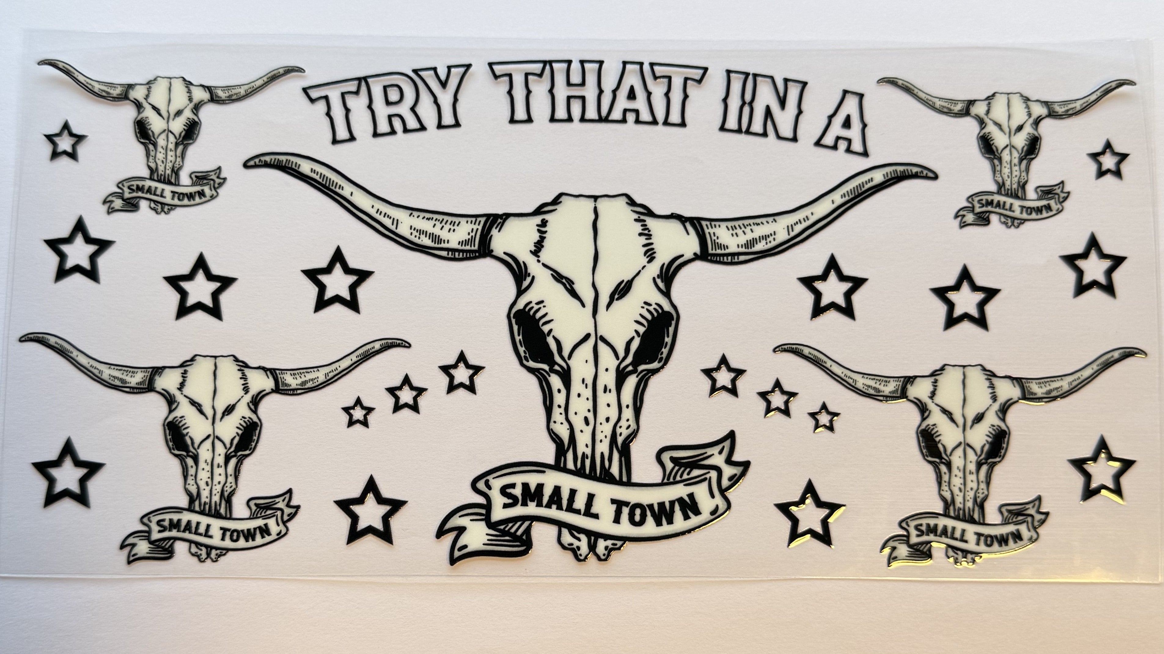Try that in a small town
