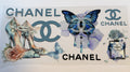 Chanel - blue flat lay