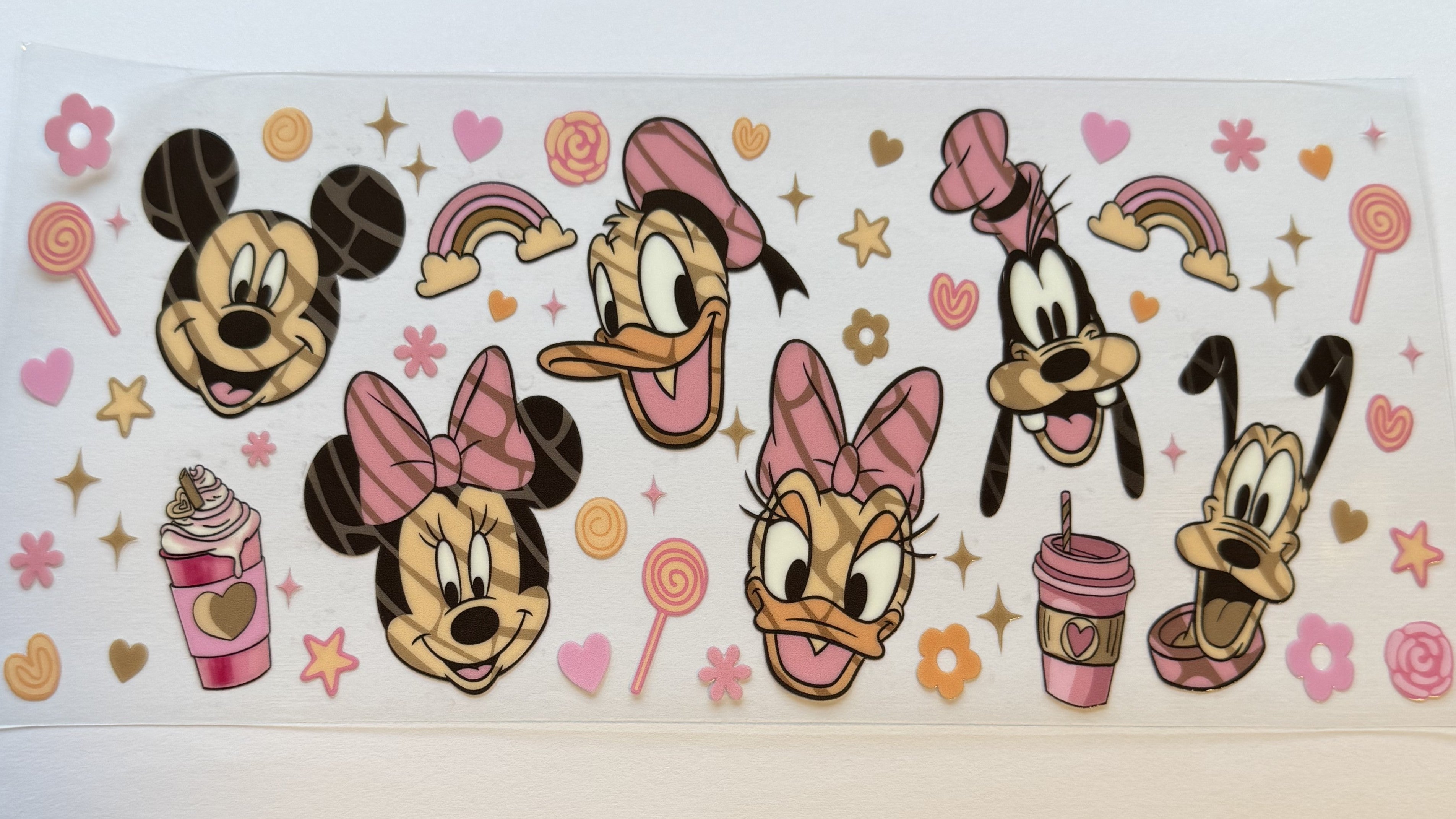 Mickey and friends