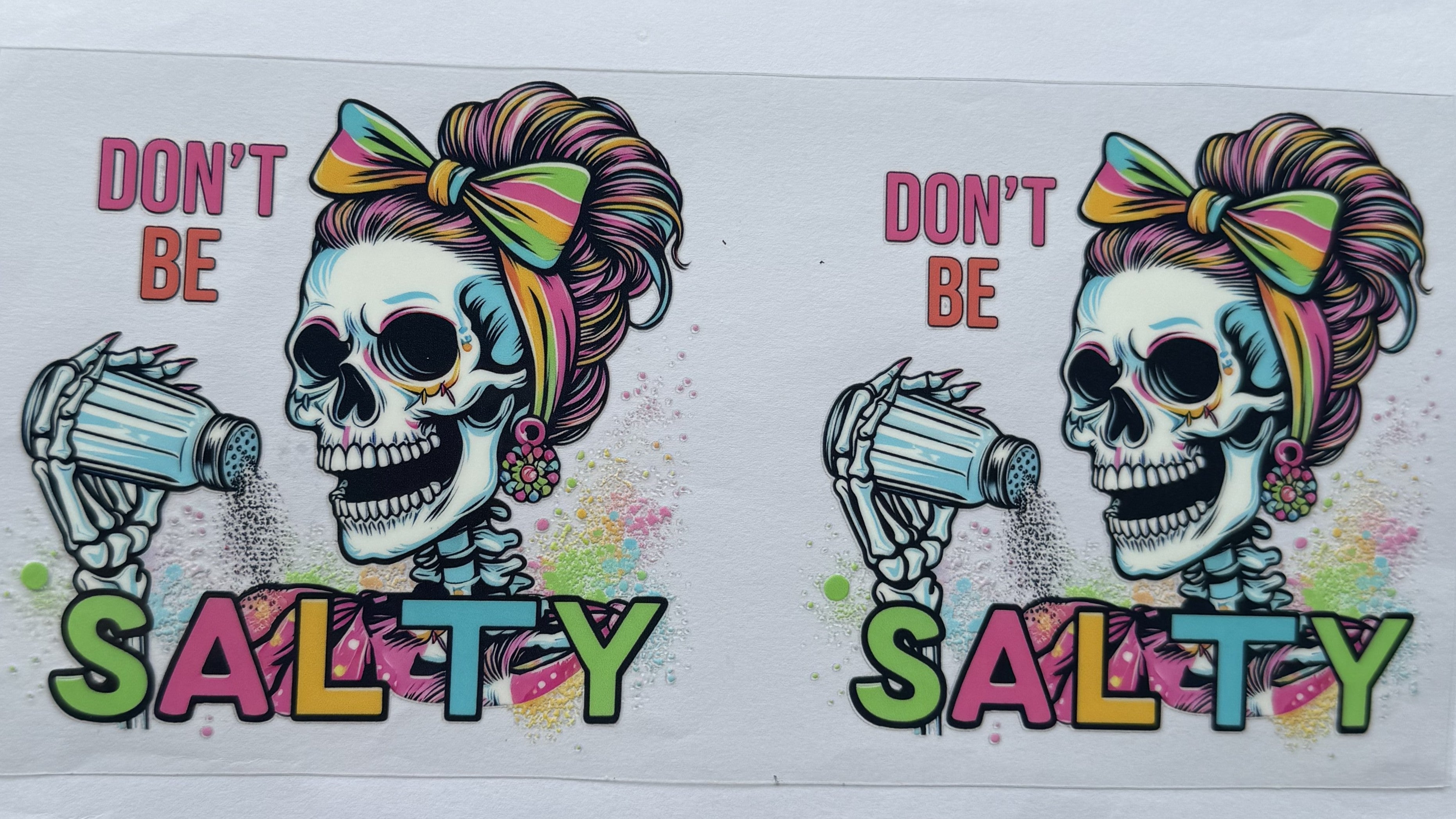 Dont be salty