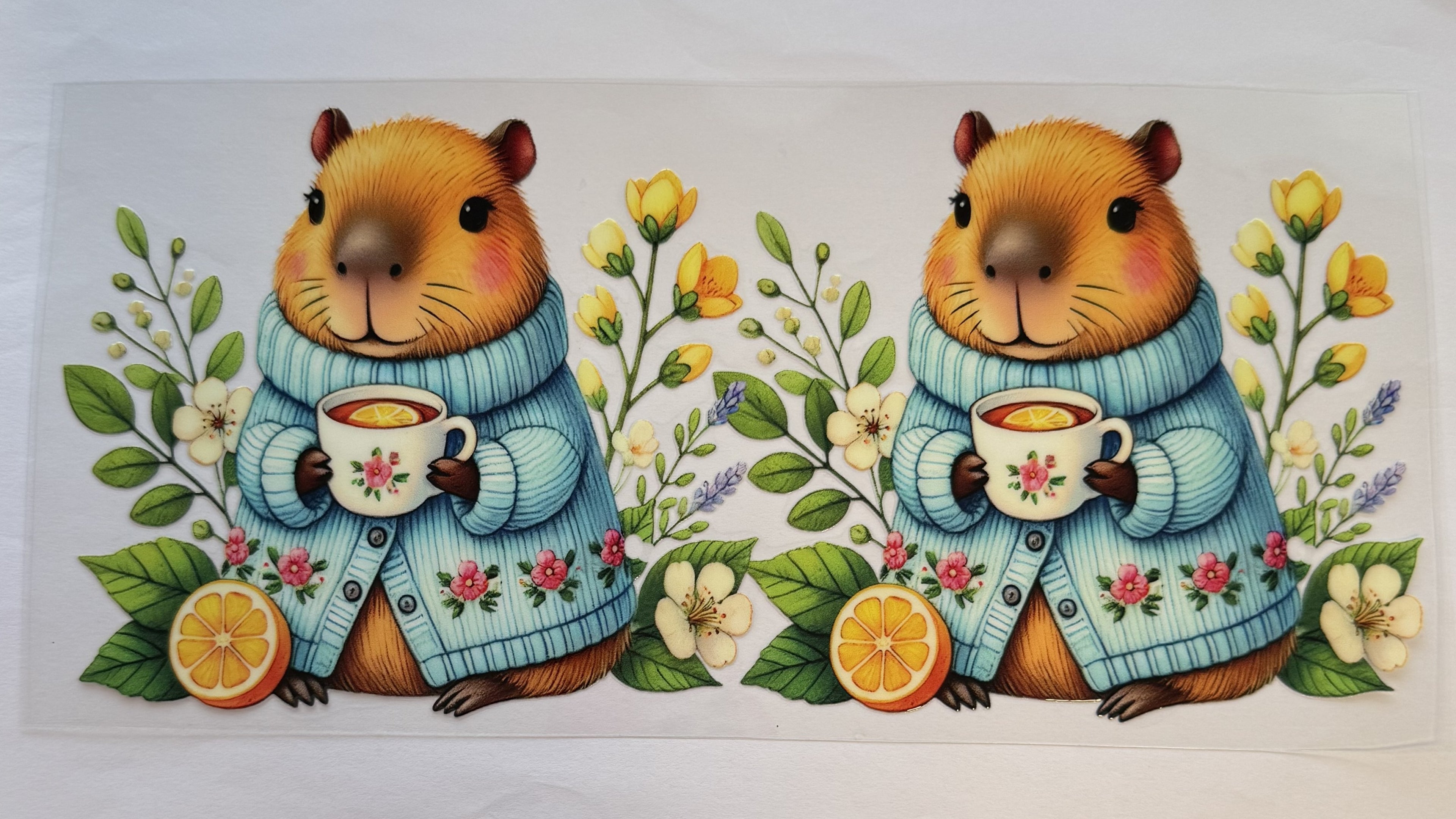 Capybara - tea time
