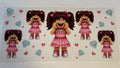 happy lego girl