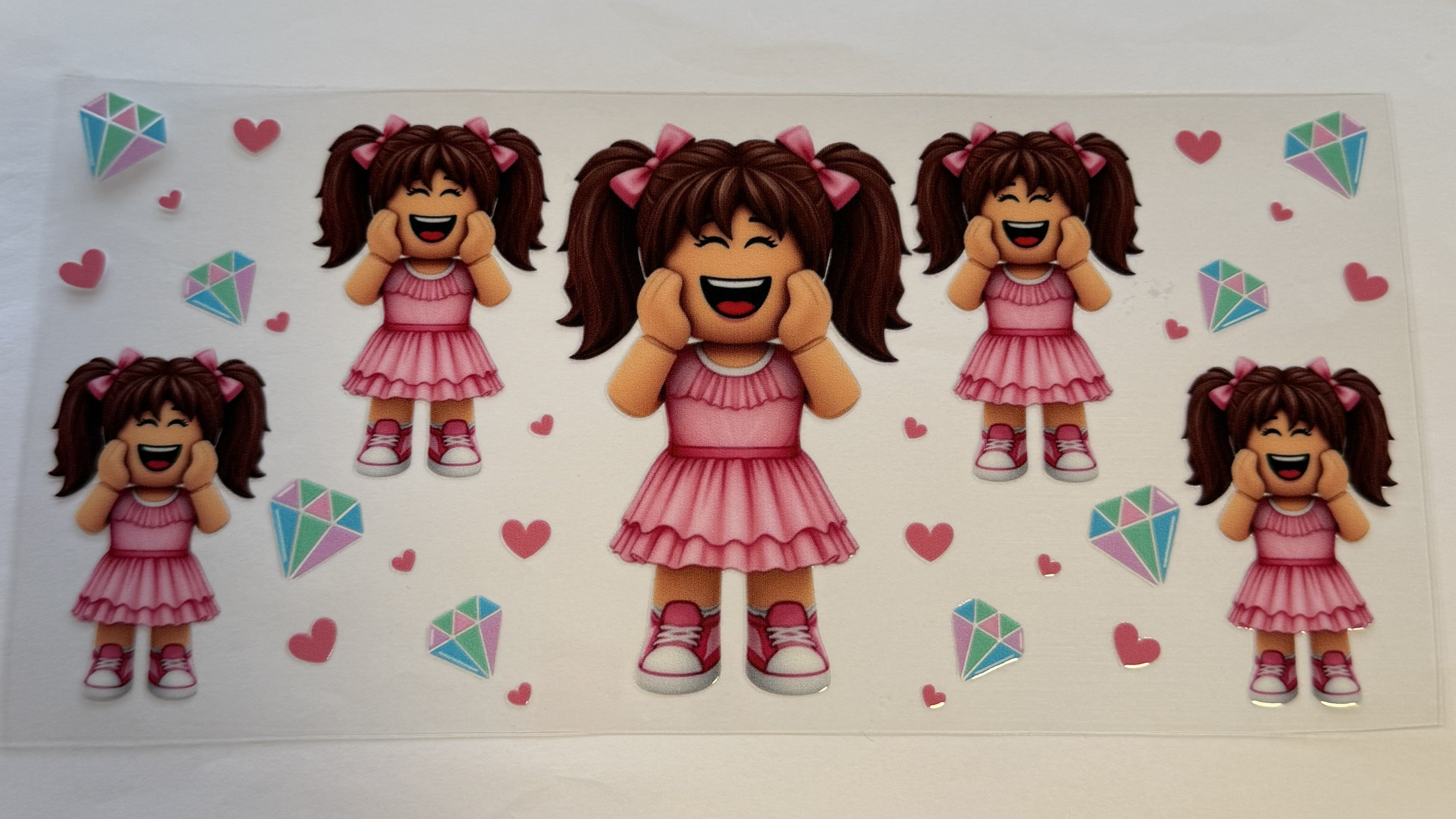 happy lego girl