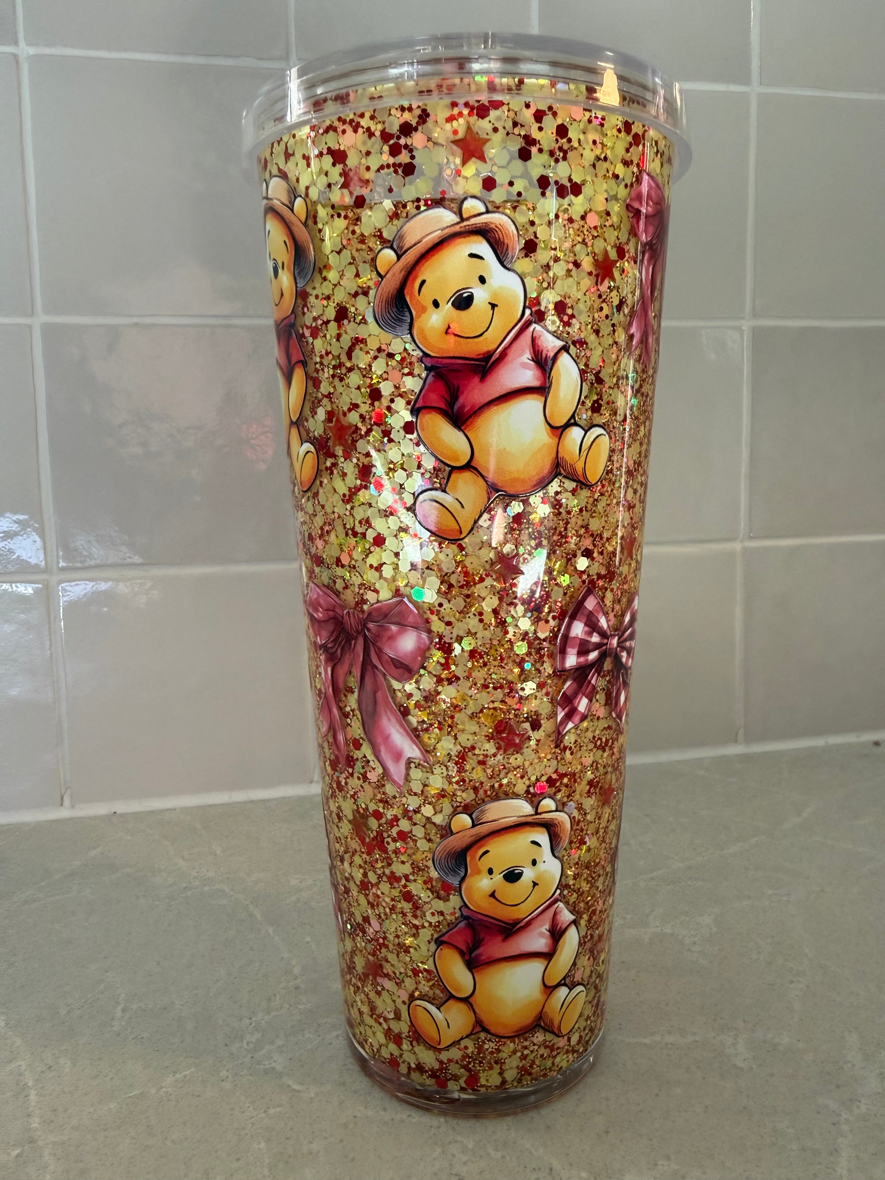 24oz acrylic - Pooh