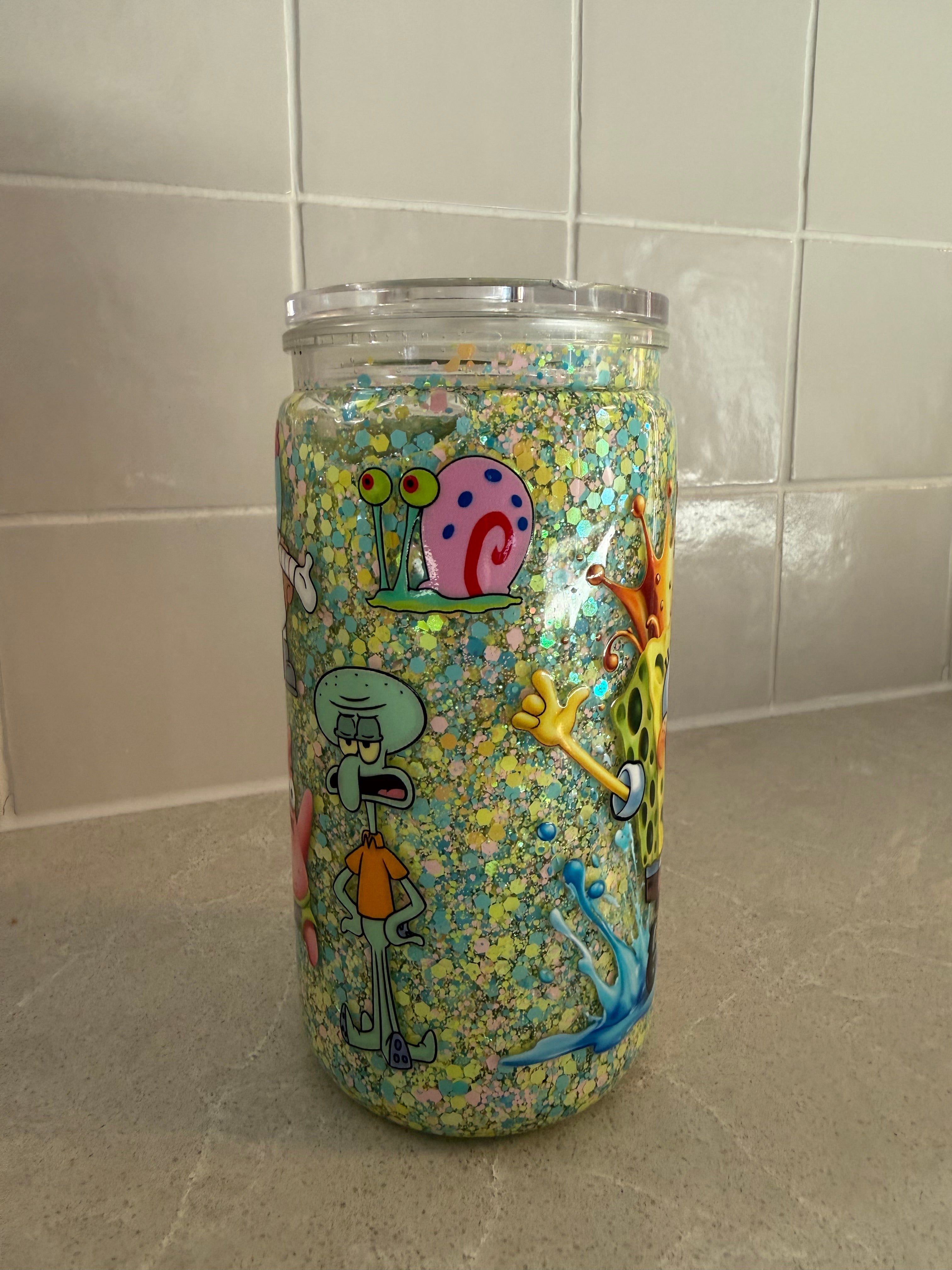 Sponge Bob - 16oz acrylic