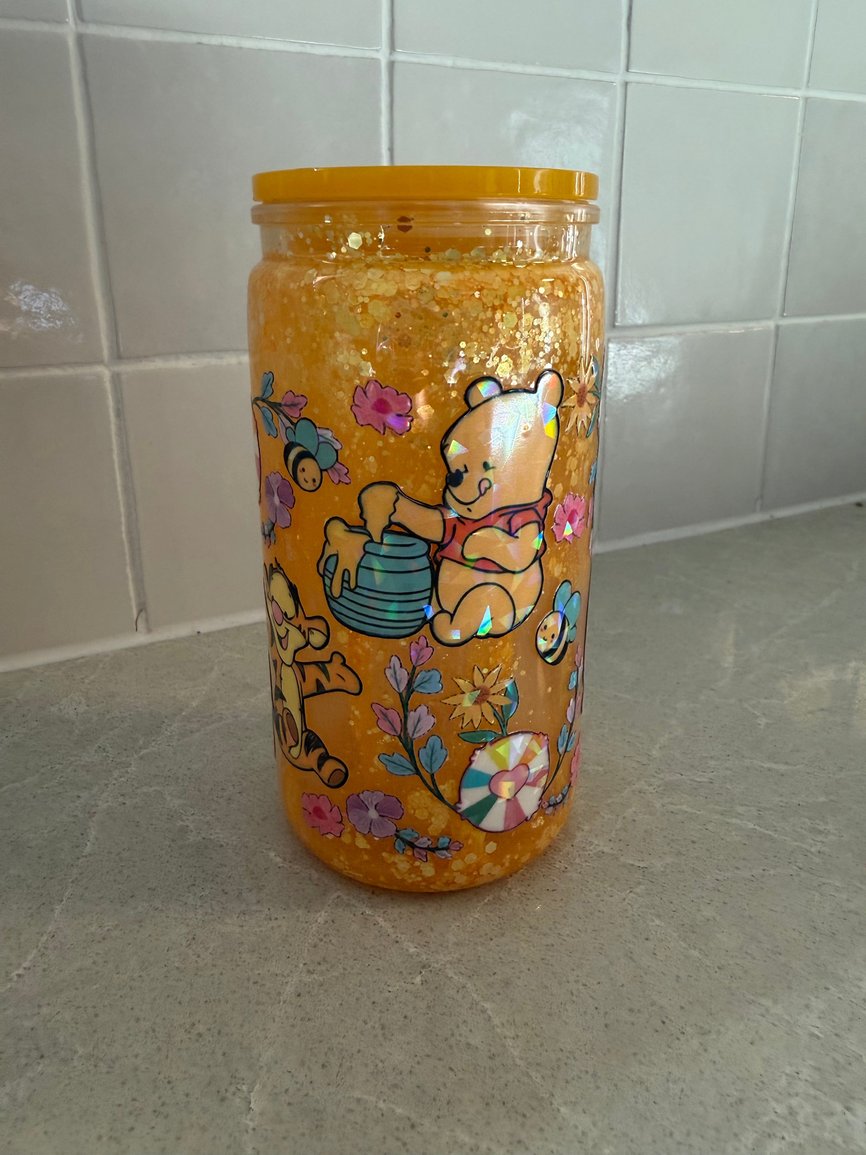 Pooh - honey drip - 16oz acrylic