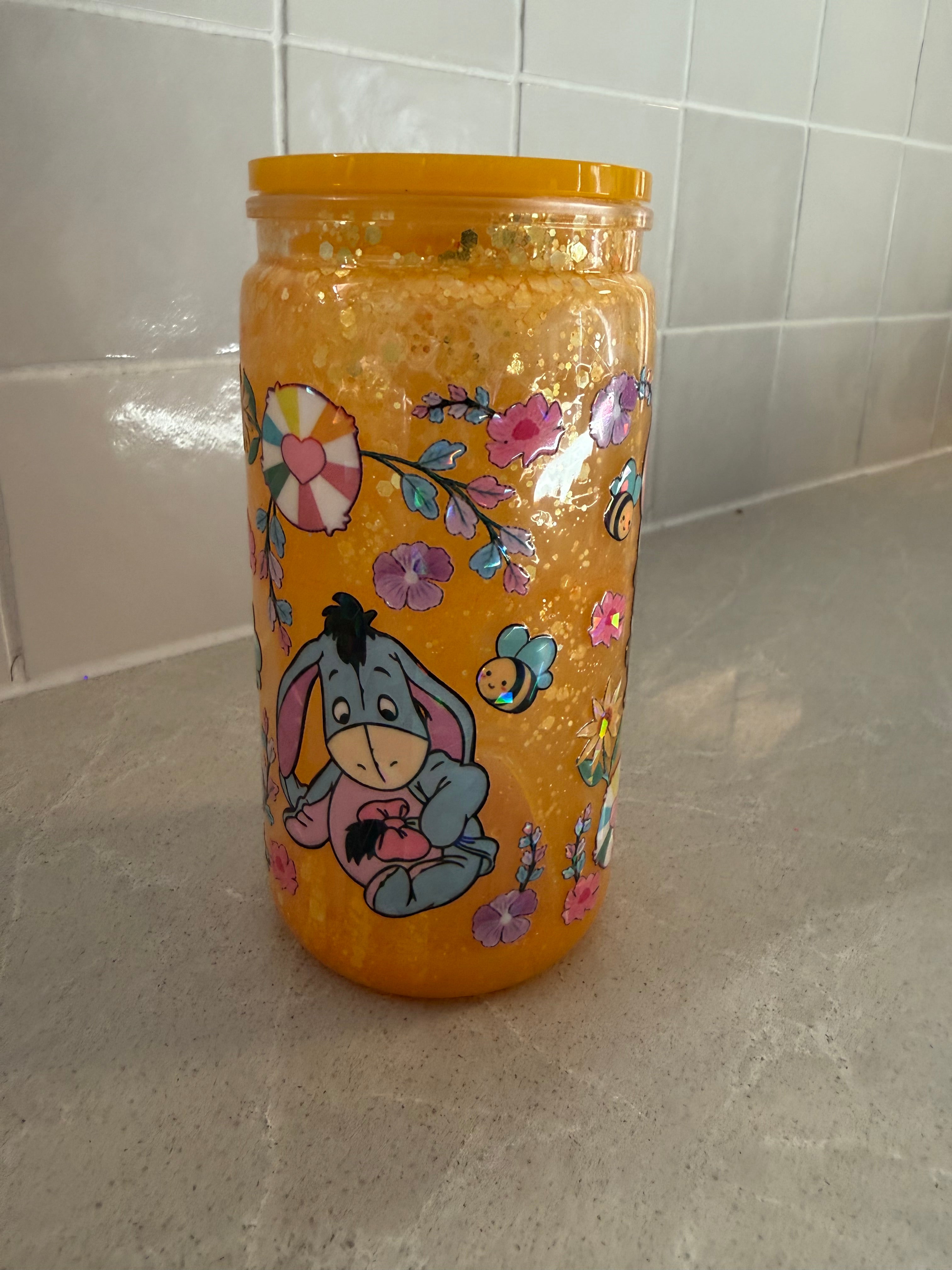 Pooh - honey drip - 16oz acrylic