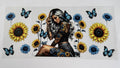Sunflower tattoo girl