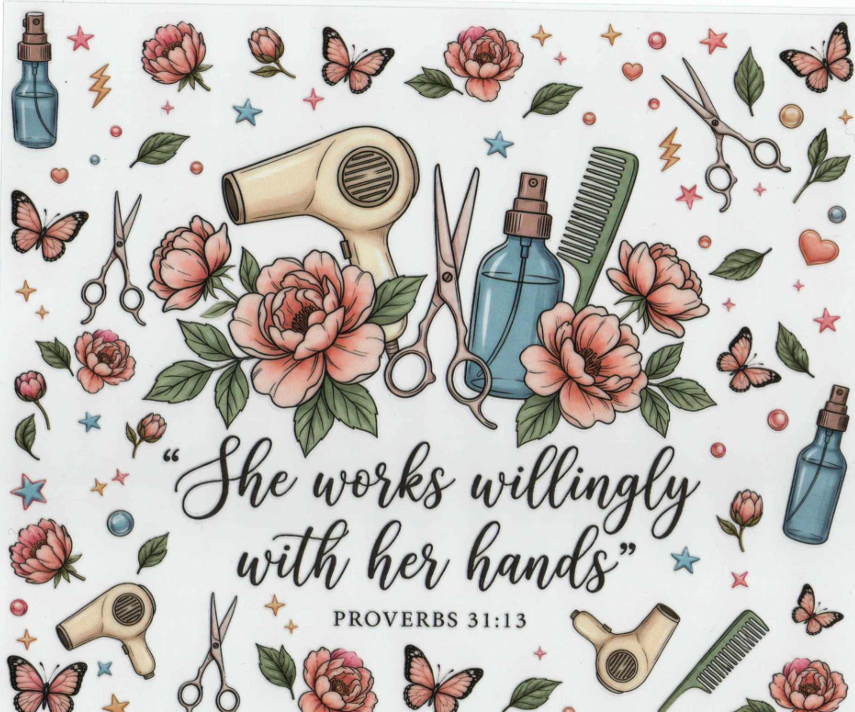 20oz Wrap - Hair Stylist 2