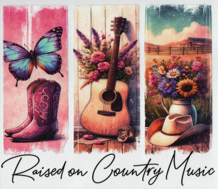 20oz Wrap - Country Music