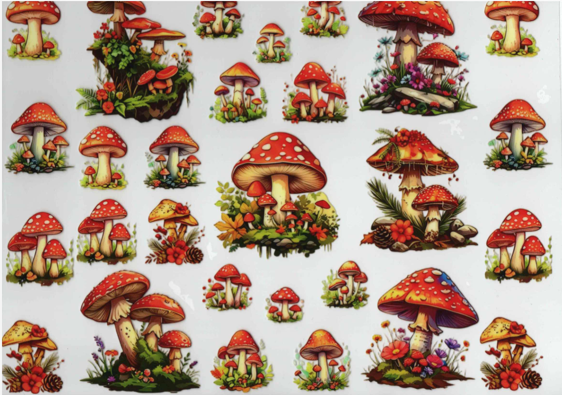 Element Sheet - Mushrooms