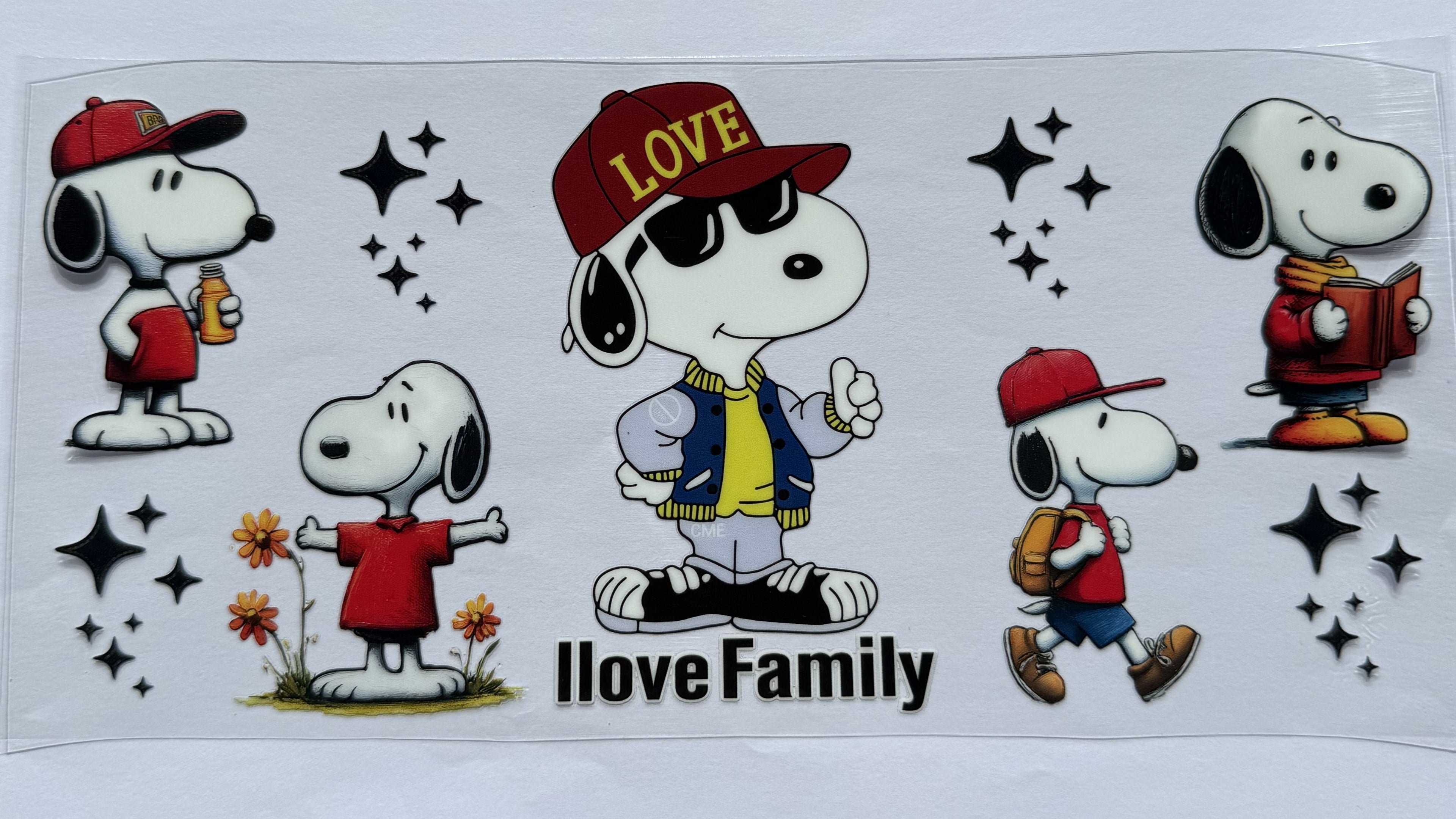Snoopy I love family