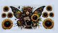 Sunflower tattoo fairy