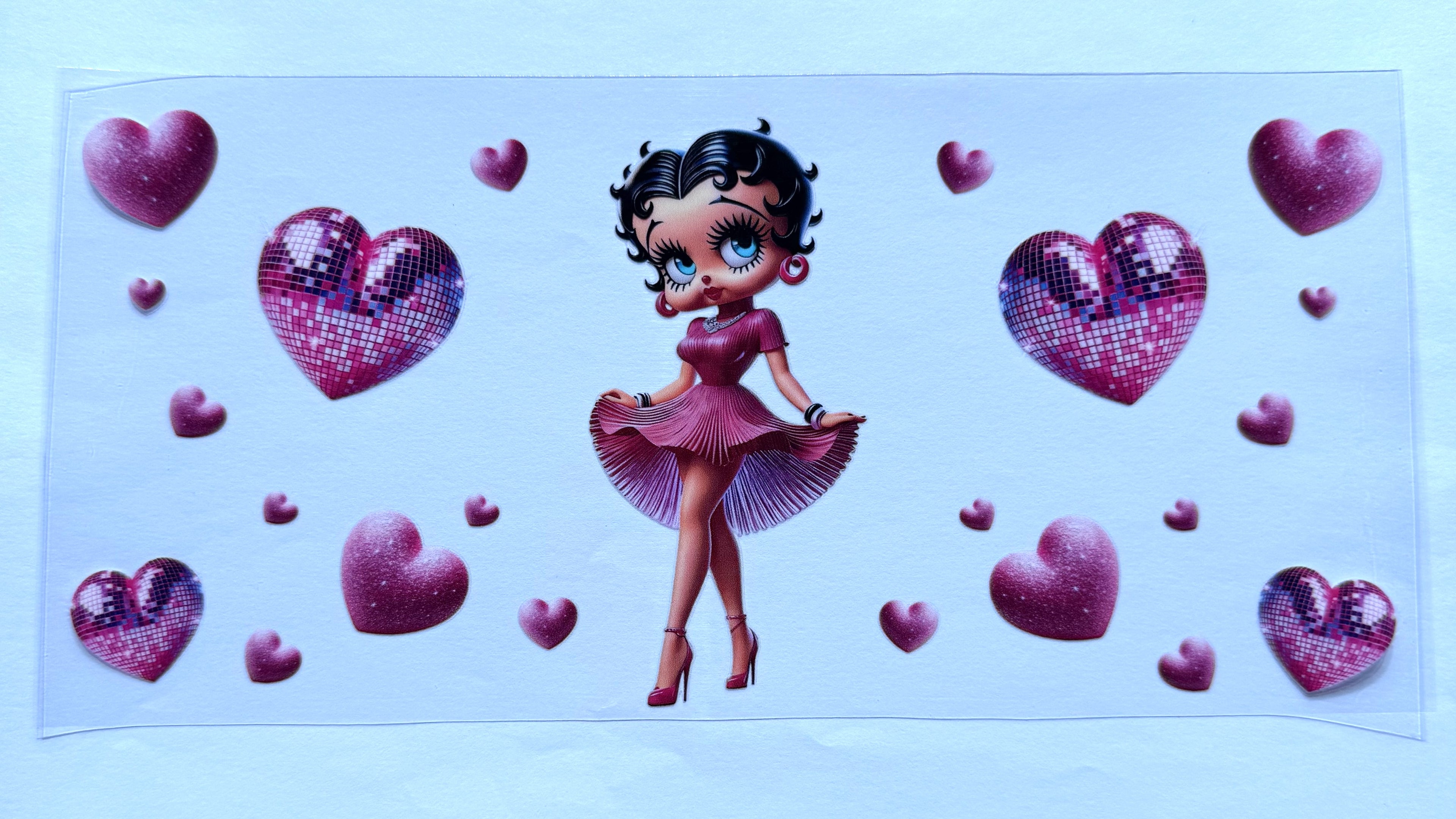 betty boop disco hearts
