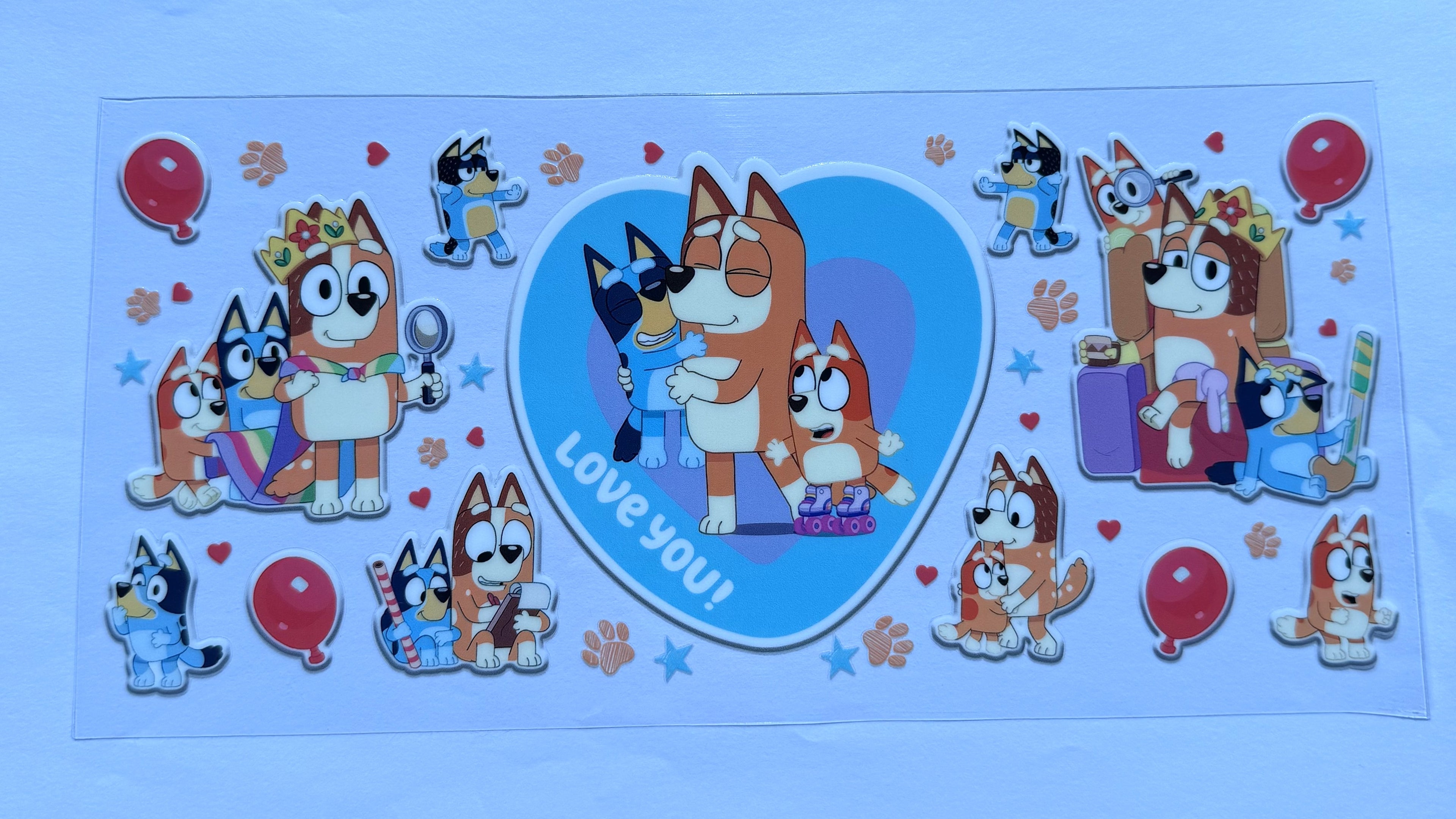bluey family