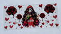 Mama - ghost face, red