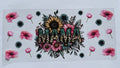 Mama - sunflowers, leopard, green