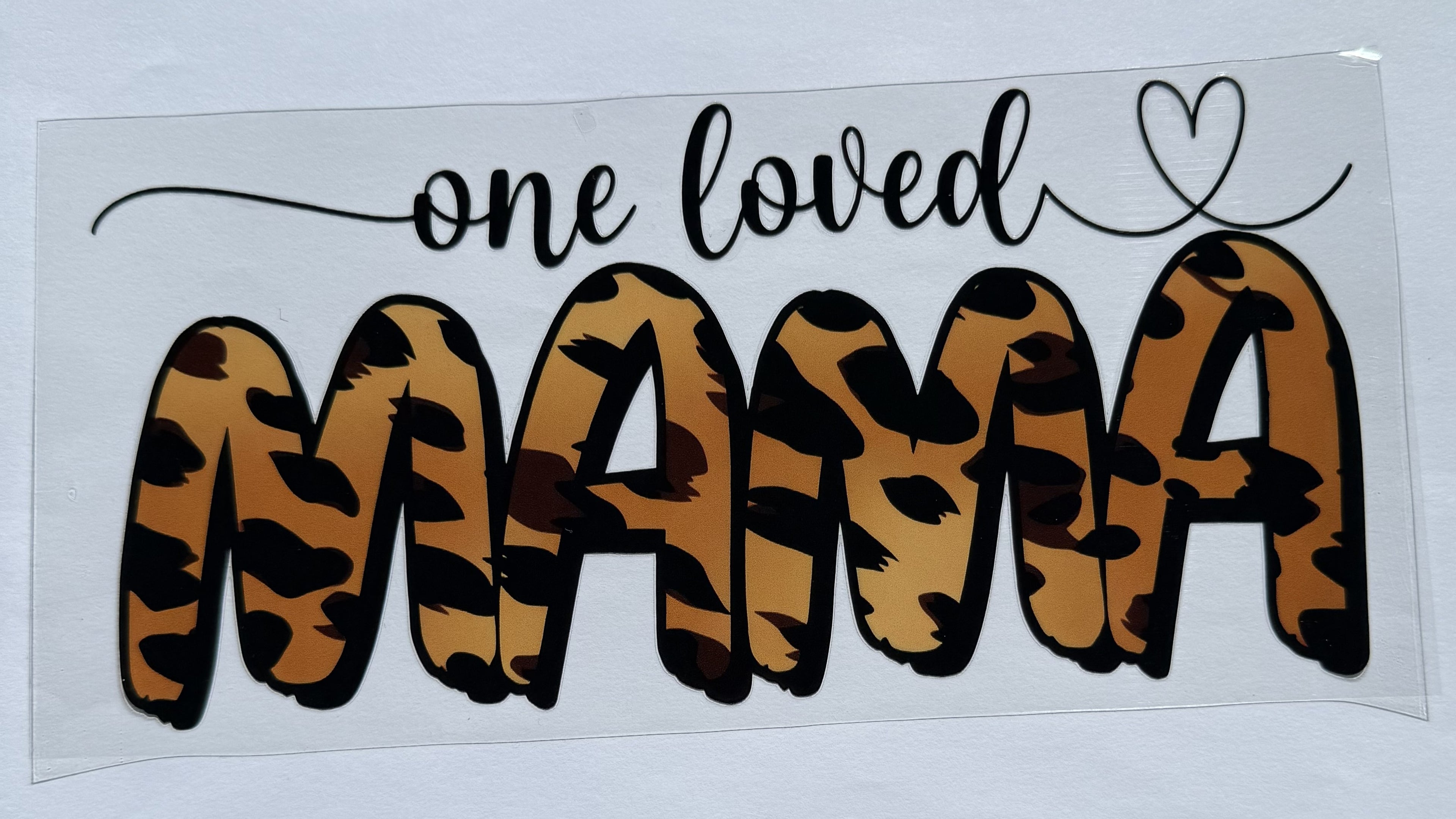 One loved mama